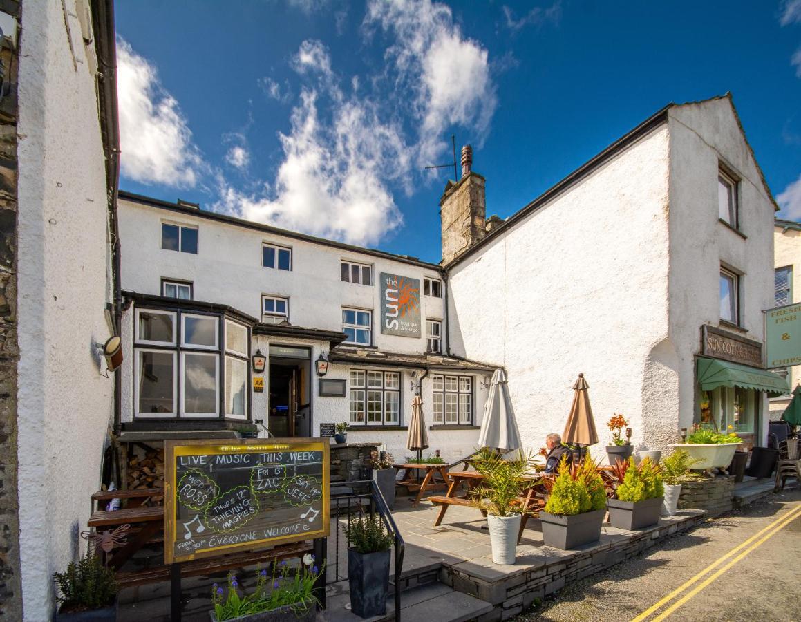 Hotel The Sun Boutique And Lounge Hawkshead Exterior foto
